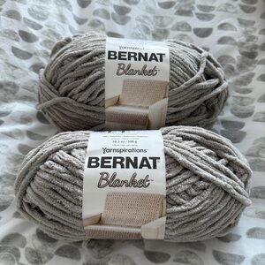 Bernat Blanket Yarn in Gray